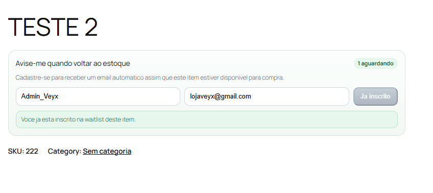 Screenshot Veyx Lista de Espera